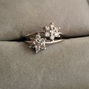 10k 1/4tcw natural diamond white gold ring